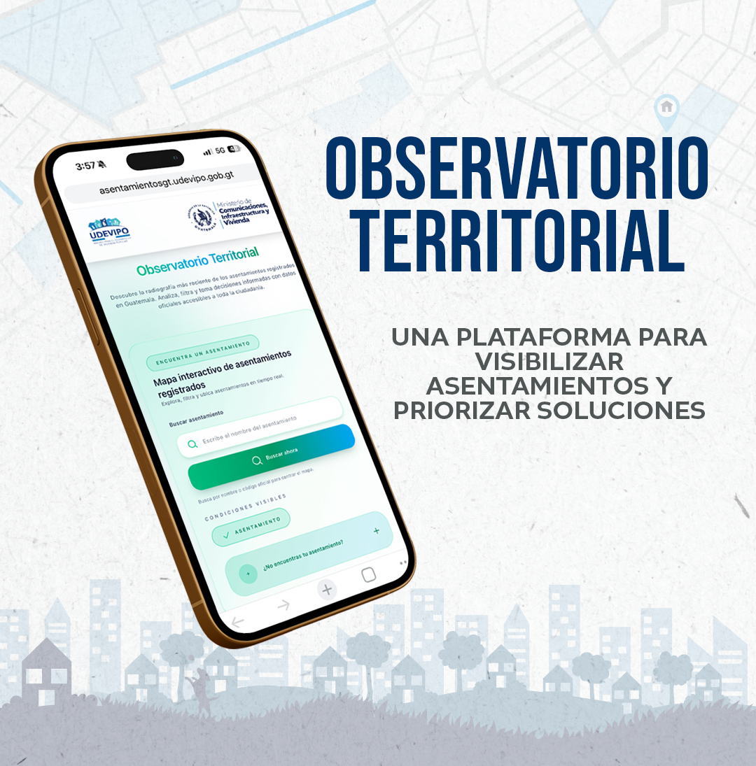 Difusión del Registro de Asentamientos Informales